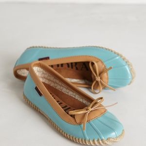 Chooka Blue Duckie Rain Flats from Anthropologie
